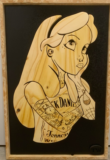 Tableau Alice in Woodland