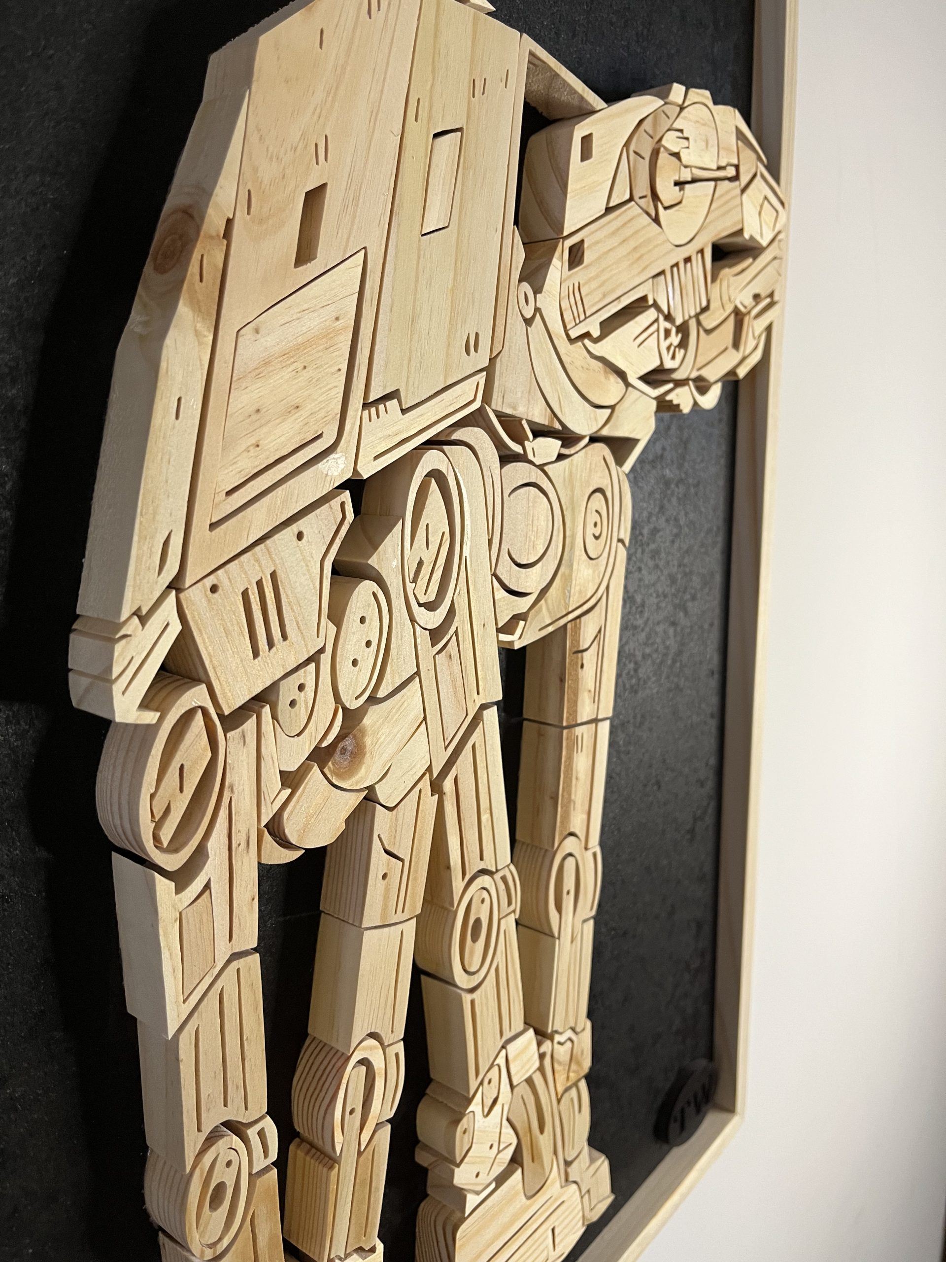 Tableau Bois At At – Image 2